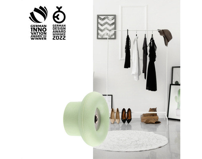 WAGNER Wandhaken Dot hooks4home ø 38x24 mm pastellgrün in präsentiert im Onlineshop von KAQTU Design AG. Kleiderhaken ist von WAGNER