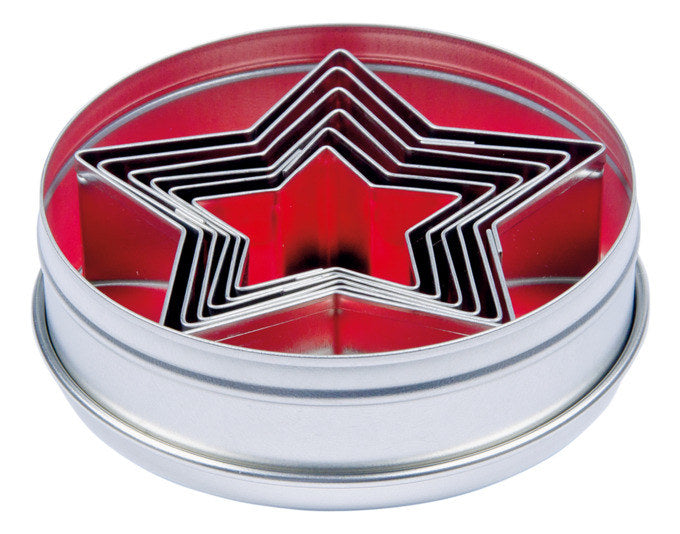STÄDTER Ausstecher Sterne 4.5–9 cm in Silber präsentiert im Onlineshop von KAQTU Design AG. Ausstecher ist von STÄDTER