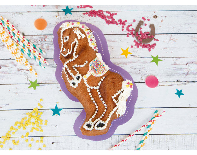 STÄDTER Backform KIDS Silver Star das Pferd 18x33x6 cm in präsentiert im Onlineshop von KAQTU Design AG. Backformen ist von STÄDTER