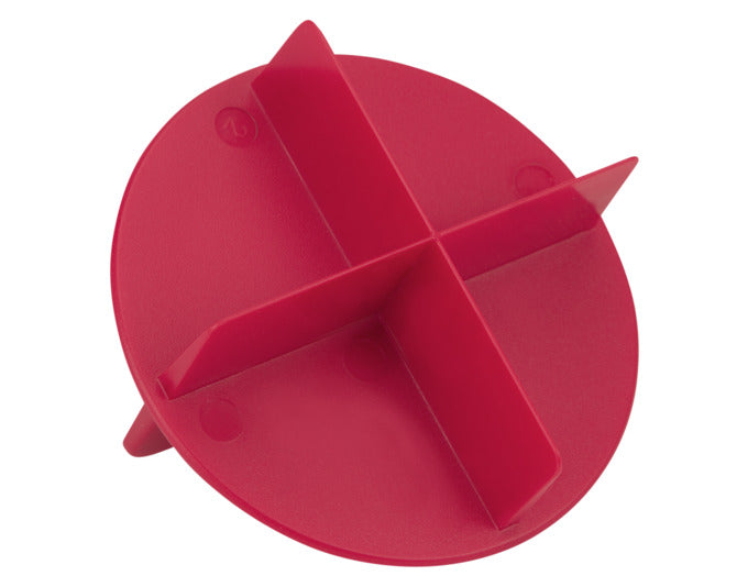 STÄDTER Brötchenstempel Laugenbrötchen ø 7.5x2 cm rot in präsentiert im Onlineshop von KAQTU Design AG. Küchenhelfer ist von STÄDTER