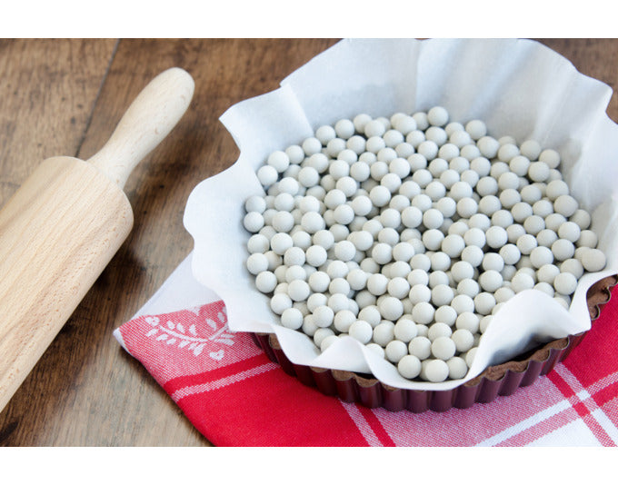 STÄDTER Blindbackkugeln aus Keramik weiss in präsentiert im Onlineshop von KAQTU Design AG. Besteck ist von STÄDTER