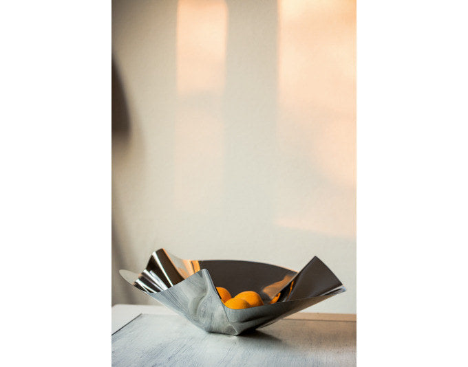 PHILIPPI Schale Margarethe XL Inox ø 52 cm in Chrom, Silber präsentiert im Onlineshop von KAQTU Design AG. Schale ist von PHILIPPI