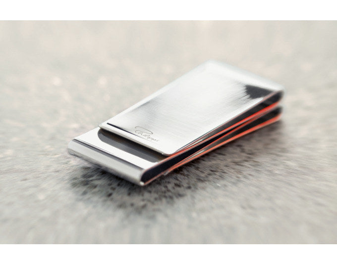 PHILIPPI Geldscheinklammer Threesome 3-in-1 6x3 cm silber in Chrom, Silber präsentiert im Onlineshop von KAQTU Design AG. Bürozubehör ist von PHILIPPI