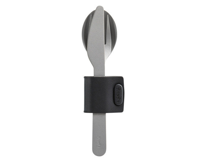 LÉKUÉ Besteckset 3-teilig Basics To Go in präsentiert im Onlineshop von KAQTU Design AG. Besteckset ist von LEKUE