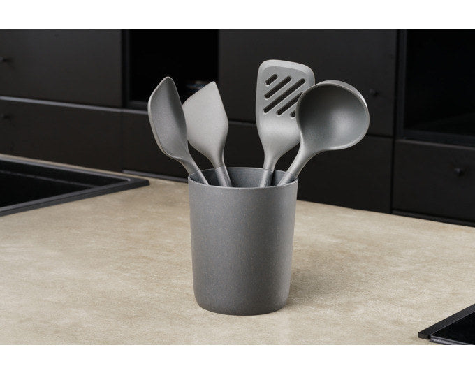 ZYLISS Kochutensilien Set 5-teilig Weizenstroh Kunststoff in Grau, Schwarz präsentiert im Onlineshop von KAQTU Design AG. Küchenhelfer ist von ZYLISS