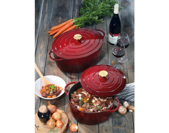 KÜCHENPROFI Bratentopf oval médoc rot ø 35 cm in Rot präsentiert im Onlineshop von KAQTU Design AG. Bräter ist von KÜCHENPROFI