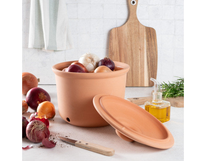 RÖMERTOPF Frischetopf Maxi 2.8 l ø 20x21 cm terracotta in Terracotta, Braun präsentiert im Onlineshop von KAQTU Design AG. Kochtopf ist von RÖMERTOPF