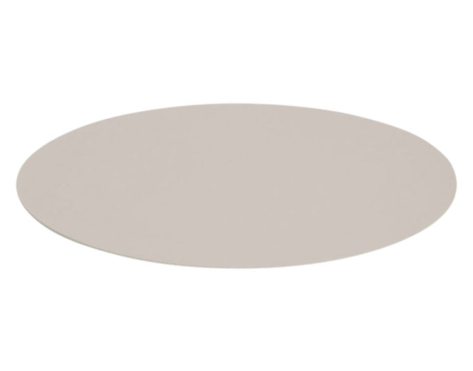 ZELLER Untersetzer Kunstleder beige à 4 Stück ø 10 cm in präsentiert im Onlineshop von KAQTU Design AG. Pfannenuntersatz ist von ZELLER PRESENT