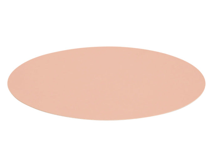 ZELLER Untersetzer Kunstleder rosé à 4 Stück ø 10 cm in präsentiert im Onlineshop von KAQTU Design AG. Pfannenuntersatz ist von ZELLER PRESENT