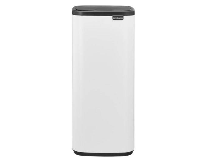 BRABANTIA Abfallbehälter Touch Bin Bo white 30 l in präsentiert im Onlineshop von KAQTU Design AG. Mülleimer ist von BRABANTIA