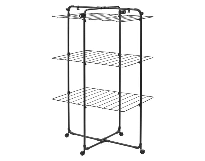 BRABANTIA Wäschetrockner HangOn Turm 23 m matt black in präsentiert im Onlineshop von KAQTU Design AG. Wäscheständer ist von BRABANTIA