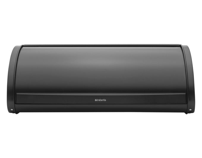 BRABANTIA Rollbrotkasten matt black 44.5x26.2x17.3 cm in präsentiert im Onlineshop von KAQTU Design AG. Brotkorb ist von BRABANTIA