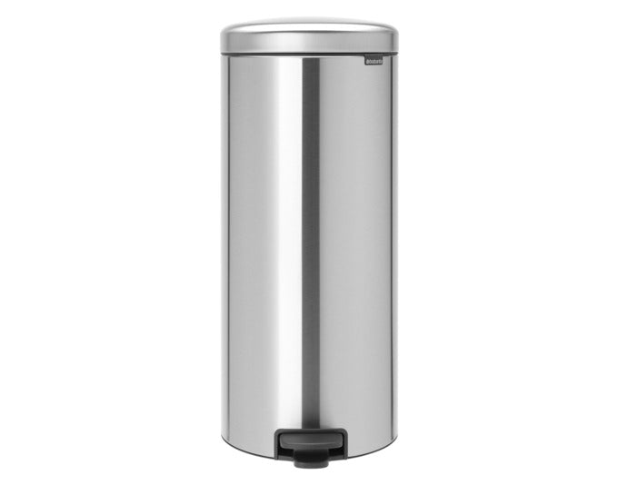 BRABANTIA Treteimer NewIcon matt steel 30 l in präsentiert im Onlineshop von KAQTU Design AG. Mülleimer ist von BRABANTIA