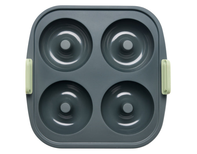 LÉKUÉ Donutsform 4er Silikon für Heissluftfritteuse 20x20x5.6 cm in präsentiert im Onlineshop von KAQTU Design AG. Backform / Backblech ist von LEKUE