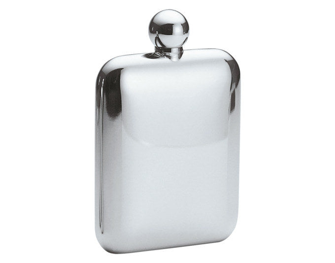 PHILIPPI Flachmann Churchill L Inox 13x8.6x2.6 cm in Chrom, Silber präsentiert im Onlineshop von KAQTU Design AG. Barzubehör ist von PHILIPPI