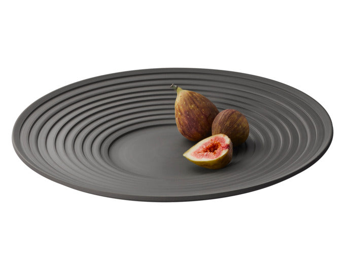 PHILIPPI Schale Step Keramik ø 37 cm schwarz in präsentiert im Onlineshop von KAQTU Design AG. Schale ist von PHILIPPI