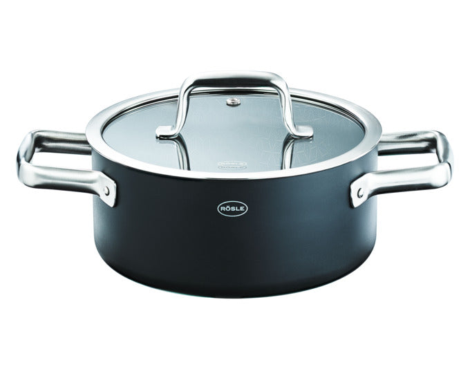 RÖSLE Bratentopf Ebonic ProNero ø 20 cm in präsentiert im Onlineshop von KAQTU Design AG. Topf ist von RÖSLE