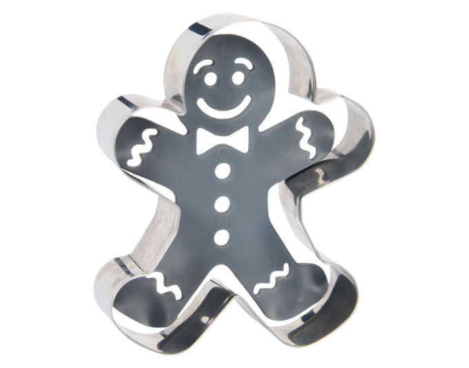 PATISSE Präge-Ausstechform Lebkuchenmann 9x7x2.5 cm Edelstahl in präsentiert im Onlineshop von KAQTU Design AG. Ausstecher ist von PATISSE