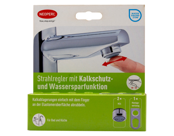 NEOPERL Mischdüse mit Kalkschutz- und Wassersparfunktion M24x1 in präsentiert im Onlineshop von KAQTU Design AG. Küchenhelfer ist von NEOPERL