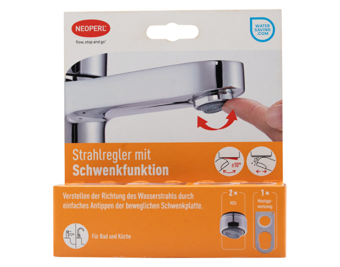 NEOPERL Mischdüse mit Schwenkfunktion M24x1 in präsentiert im Onlineshop von KAQTU Design AG. Küchenhelfer ist von NEOPERL