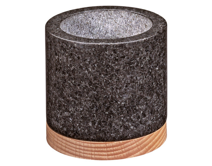 CILIO Mörser Merkur Granit Buchenholz ø 10 cm in präsentiert im Onlineshop von KAQTU Design AG. Küchenhelfer ist von CILIO