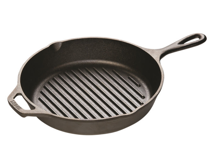 LODGE Grillpfanne Gusseisen ø 26 cm in präsentiert im Onlineshop von KAQTU Design AG. Grillzubehör ist von LODGE