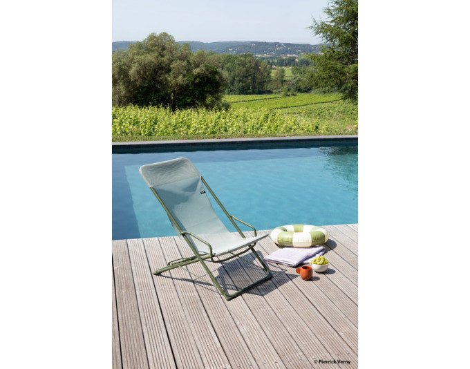 LAFUMA Sessel Transaswing moss in Grün, Moss präsentiert im Onlineshop von KAQTU Design AG. Liegestuhl ist von LAFUMA
