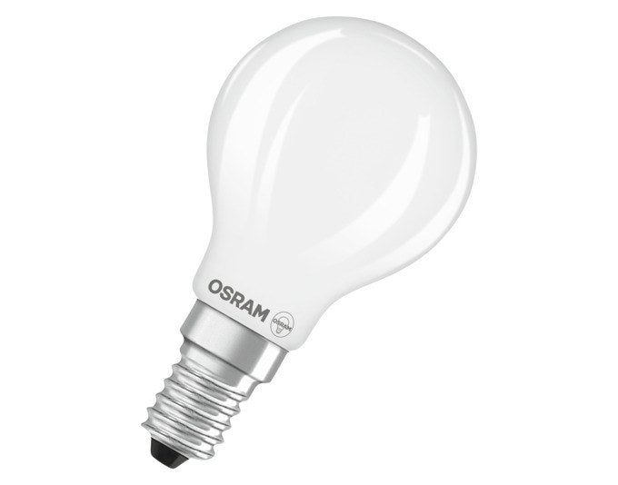 OSRAM LED-Lampe Retrofit Star Classic P E14 3.4W 470lm frosted Warm White in präsentiert im Onlineshop von KAQTU Design AG. Leuchtmittel ist von OSRAM