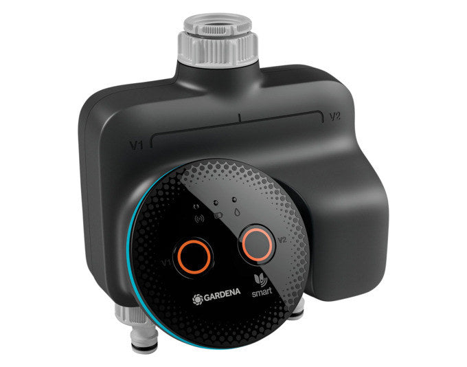 GARDENA Smart Dual Water Control in präsentiert im Onlineshop von KAQTU Design AG. Bewässerungssysteme ist von GARDENA