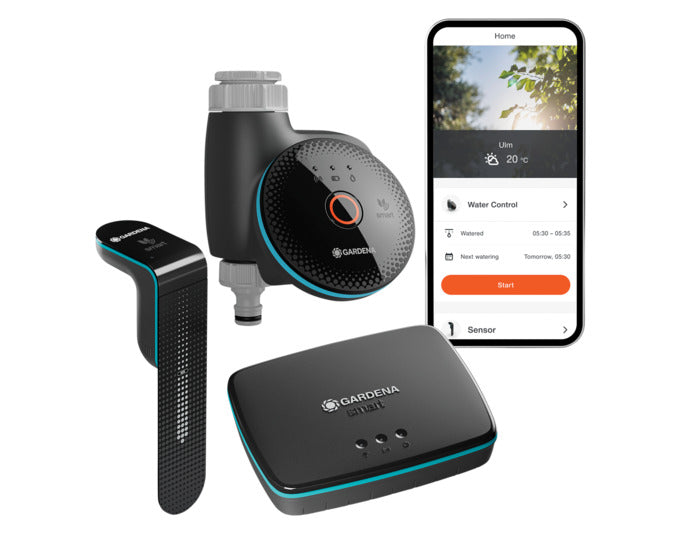 GARDENA Smart Sensor Control Set in präsentiert im Onlineshop von KAQTU Design AG. Bewässerung ist von GARDENA
