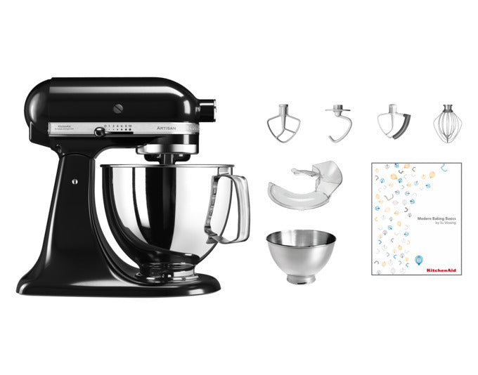 KITCHENAID Küchenmaschine Artisan KSM175 4.8 l schwarz in präsentiert im Onlineshop von KAQTU Design AG. Küchengerät ist von KITCHEN AID