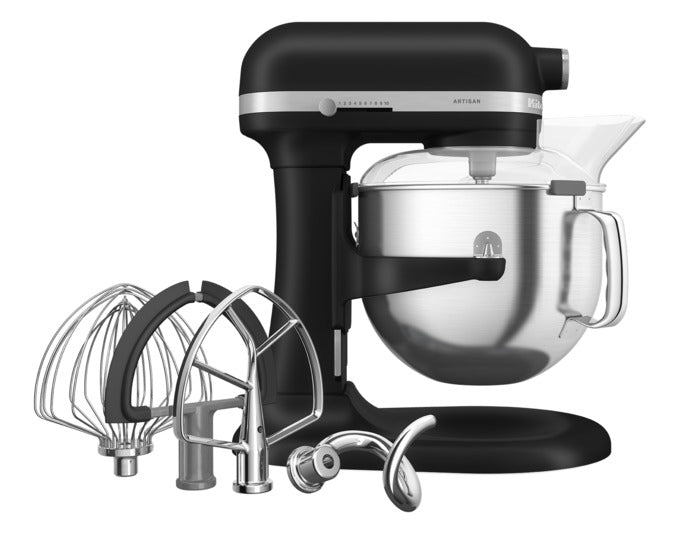 KITCHENAID Küchenmaschine Artisan KSM70 6.6 l eisenschwarz in präsentiert im Onlineshop von KAQTU Design AG. Küchengerät ist von KITCHEN AID