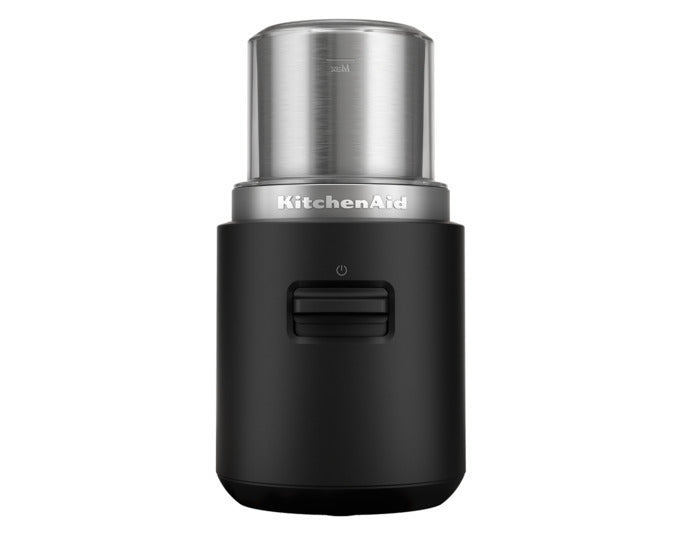 KITCHENAID Kaffeemühle kabellos exkl. Akku schwarz matt in präsentiert im Onlineshop von KAQTU Design AG. Küchengerät ist von KITCHEN AID