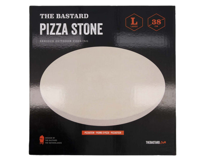 THE BASTARD Pizzastein L ø 38 cm in präsentiert im Onlineshop von KAQTU Design AG. Grillzubehör ist von THE BASTARD