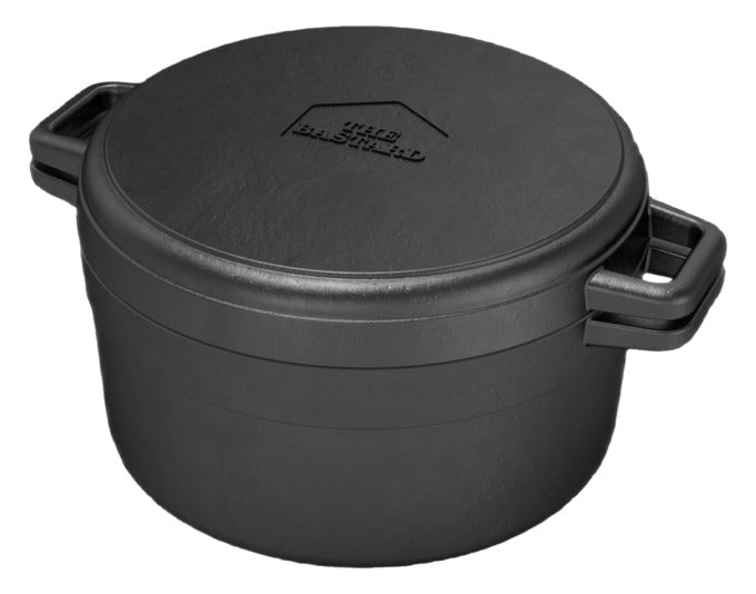 THE BASTARD Schmortopf Gusseisen 24 cm in präsentiert im Onlineshop von KAQTU Design AG. Grillzubehör ist von THE BASTARD