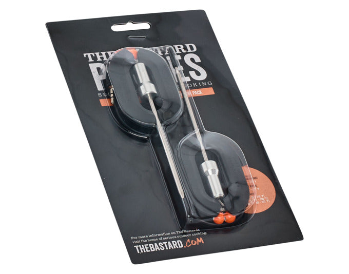 THE BASTARD Thermometer-Messsonden Erweiterungspack 2 Stk. in präsentiert im Onlineshop von KAQTU Design AG. Grillzubehör ist von THE BASTARD