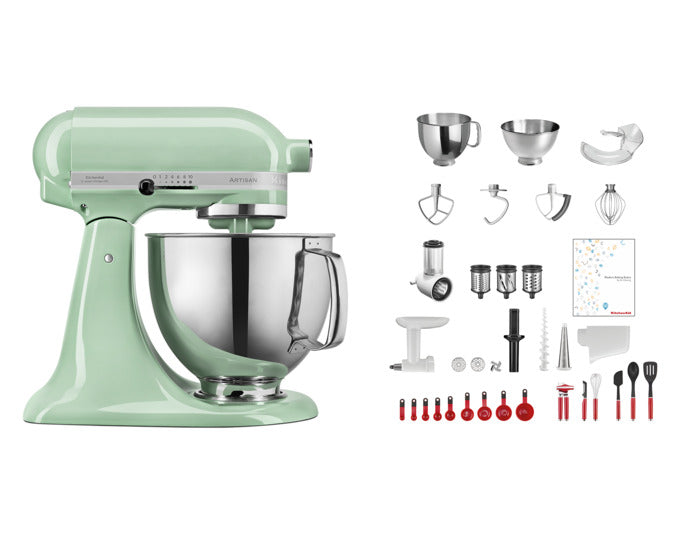 KITCHENAID Küchenmaschinenset Swiss Anniversary KSM200 4.8 l pistazie in präsentiert im Onlineshop von KAQTU Design AG. Küchengerät ist von KITCHEN AID