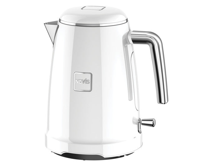 NOVIS Wasserkocher Iconic Line K1 weiss in präsentiert im Onlineshop von KAQTU Design AG. Küchengerät ist von NOVIS