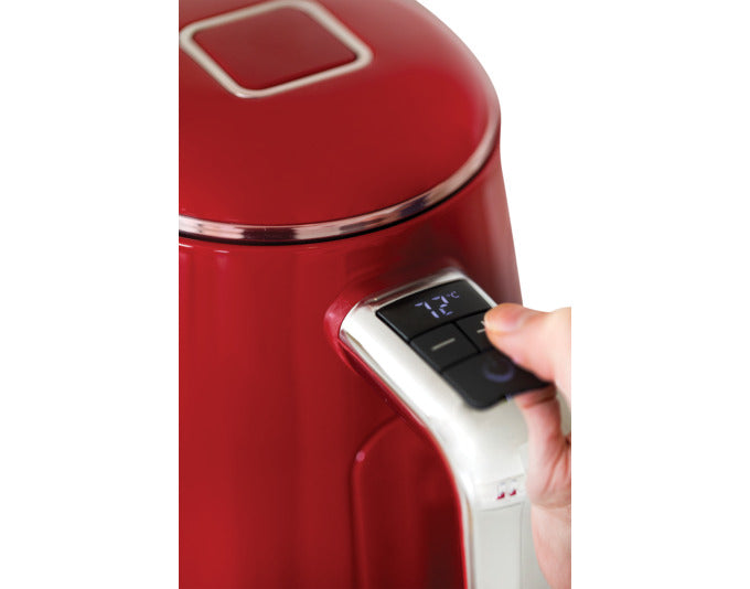 NOVIS Wasserkocher Iconic Line KTC1 rot in präsentiert im Onlineshop von KAQTU Design AG. Küchengerät ist von NOVIS