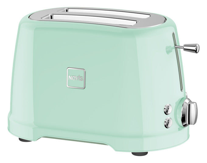 NOVIS Toaster Iconic Line T2 neomint in präsentiert im Onlineshop von KAQTU Design AG. Küchengerät ist von NOVIS