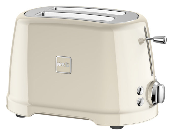 NOVIS Toaster Iconic Line T2 creme in präsentiert im Onlineshop von KAQTU Design AG. Küchengerät ist von NOVIS