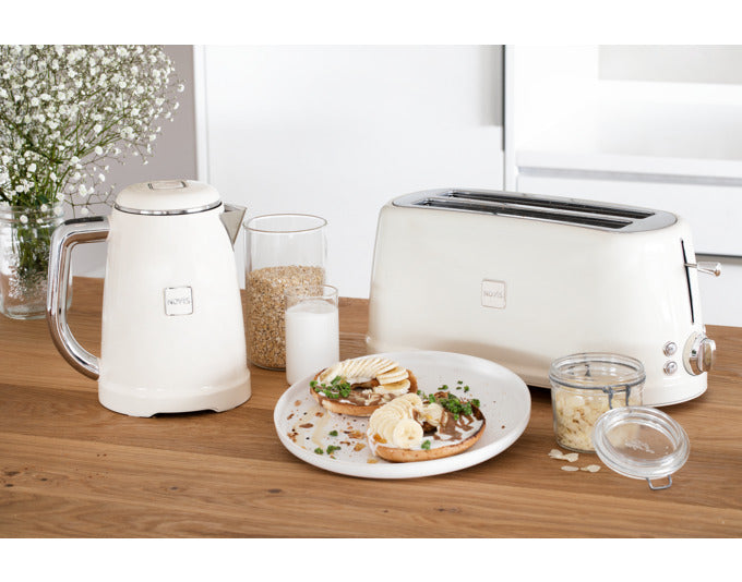 NOVIS Toaster Iconic Line T4 creme in präsentiert im Onlineshop von KAQTU Design AG. Küchengerät ist von NOVIS