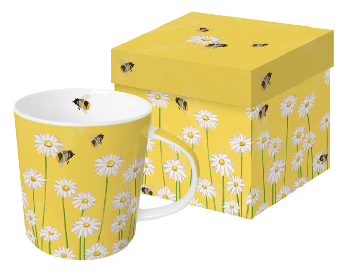 PPD Henkelbecher Trend Mug GB Bees & Flowers in präsentiert im Onlineshop von KAQTU Design AG. Glas ist von PPD