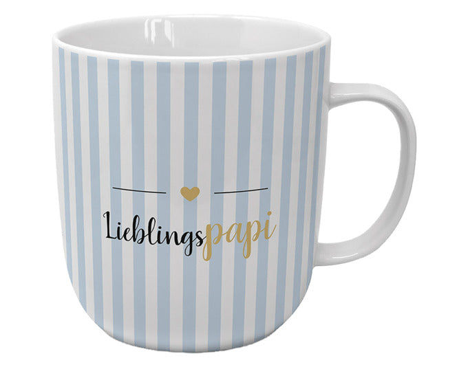 PPD Henkelbecher Lieblingspapi in präsentiert im Onlineshop von KAQTU Design AG. Glas ist von PPD