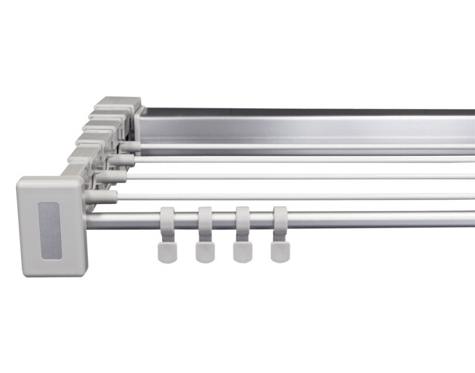 STEWI Wäschetrockner Teleskop Prestige alu 60 cm in präsentiert im Onlineshop von KAQTU Design AG. Wäscheständer ist von STEWI