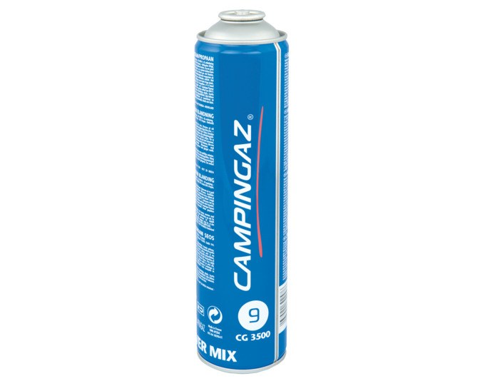 Blaue CAMPINGAZ Gaskartusche CG3500 mit Schraubventil, zylindrische Metallform, Grösse 6.8 x 26 cm, Grillzubehör von CAMPINGGAZ.