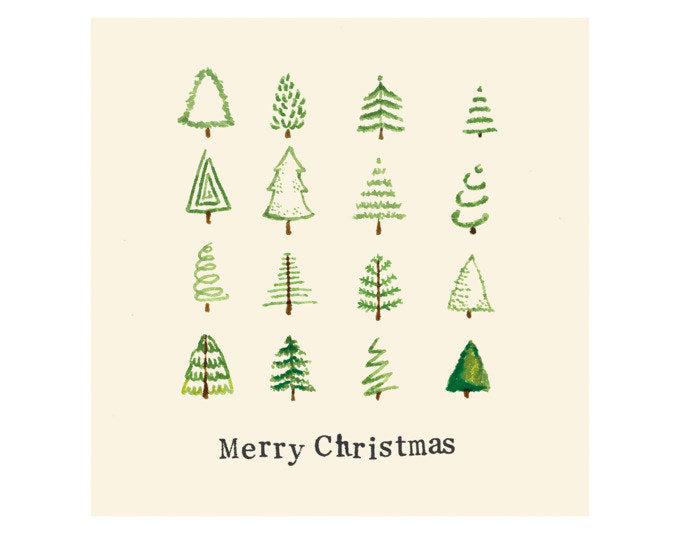 Grüne PPD Papierserviette Caro´s Christmas, 33x33 cm, dreilagig aus 100% Tissue, mit weihnachtlichem Motiv bedruckt, quadratisch gefaltet.