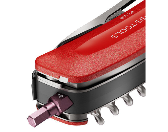 Rotes Taschenmesser NexusXplore 14 in 1 von PB Swiss Tools mit Mehrfachwerkzeugen
