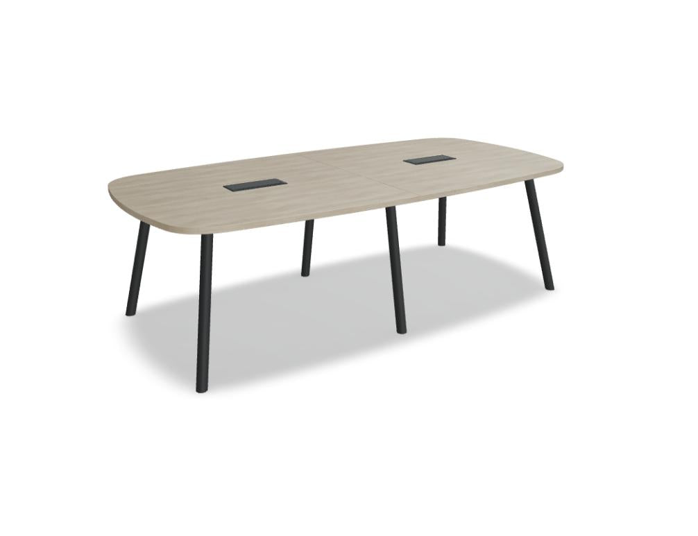 Echo ETM1224B - Tisch in Honigeiche präsentiert im Onlineshop von KAQTU Design AG. Esstisch ist von Mdd