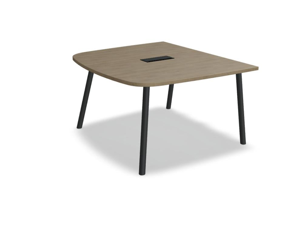 Echo ETM14BP - Tisch in Honigeiche präsentiert im Onlineshop von KAQTU Design AG. Esstisch ist von Mdd